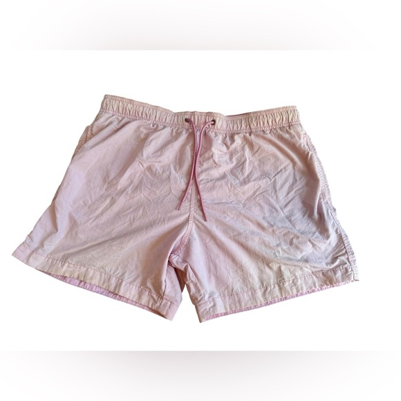 H & M Mens Pink Board Shorts Size Large - Picture 1 of 7
